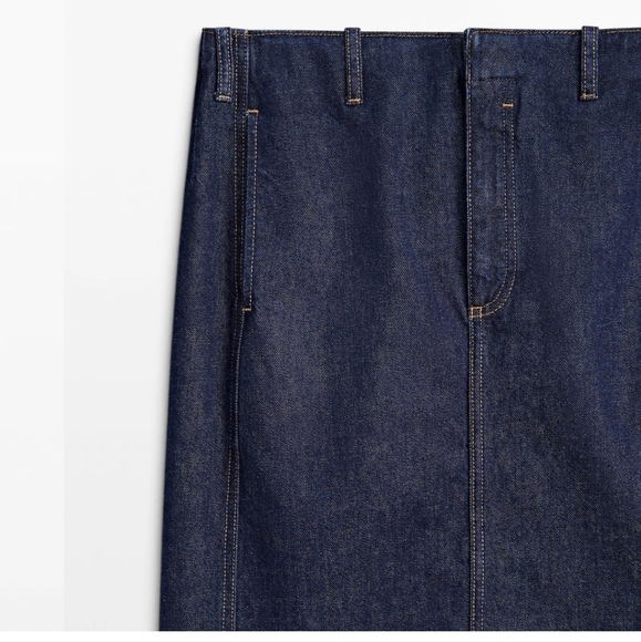 Zara/Massimo Dutti Denim Skirt, size 12 - Picture 5 of 16